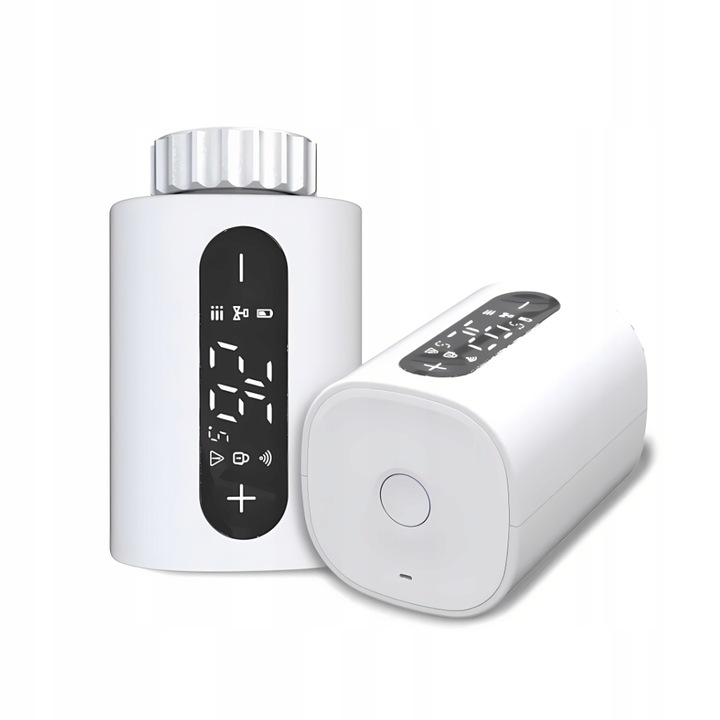 Inteligentny Termostat Zawór Głowica Grzejnikowy z LCD Smart Home Tuya WiFi