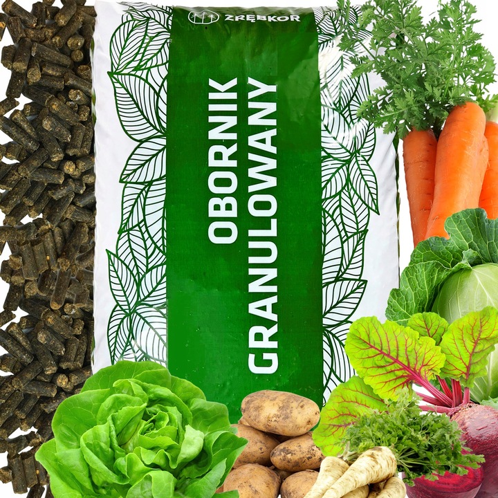 OBORNIK GRANULOWANY WIOSENNY 40L NAWÓZ NATURALNY ORGANICZNY