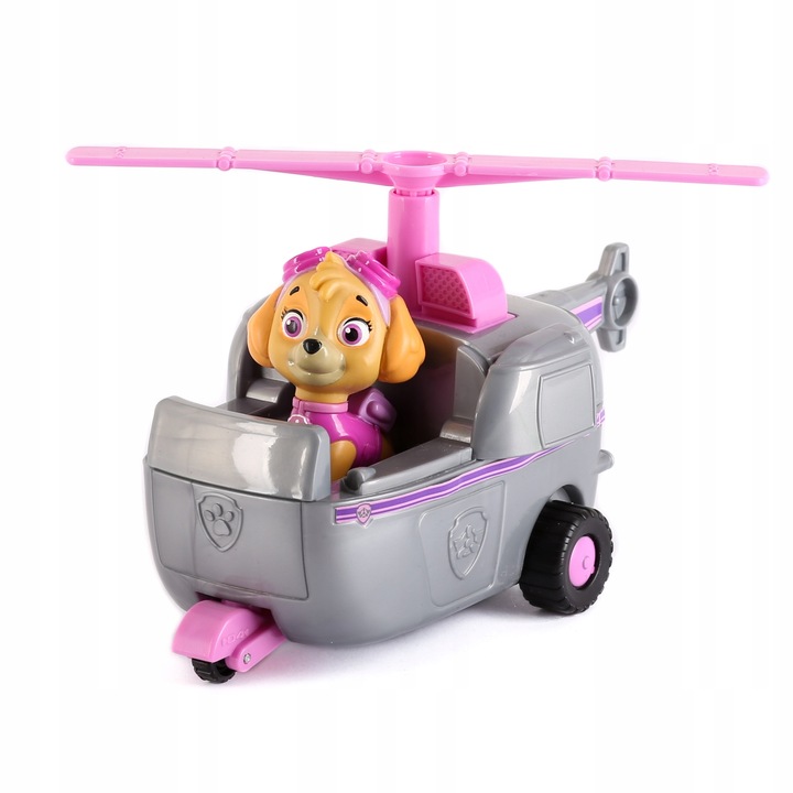 PSI PATROL SKYE FIGURKA POJAZD HELIKOPTER RUCHOMY