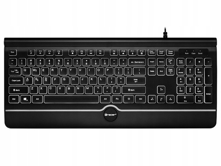 Klawiatura przewodowa TRACER Ofis Pro USB TRAKLA47428 Pełnowymiarowa Płaska