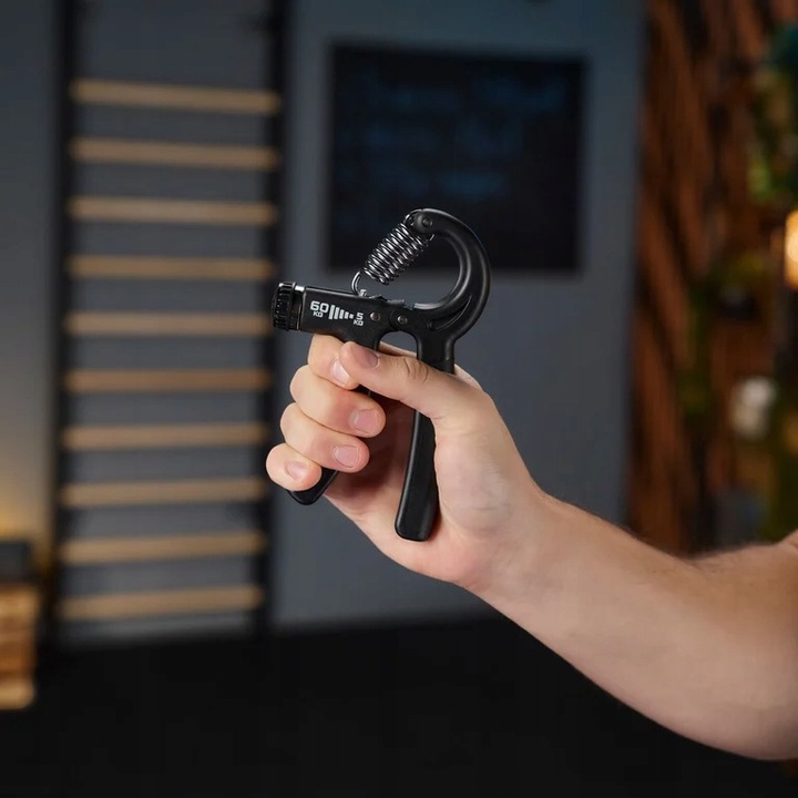 Zestaw 5x ściskacz do ćwiczeń rąk dłoni z regulacją opór 5-60kg Trex