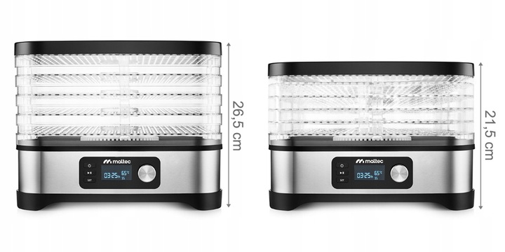 DUŻA SUSZARKA DO GRZYBÓW OWOCÓW WARZYW SPOŻYWCZA 6 SIT MOCNA 450W