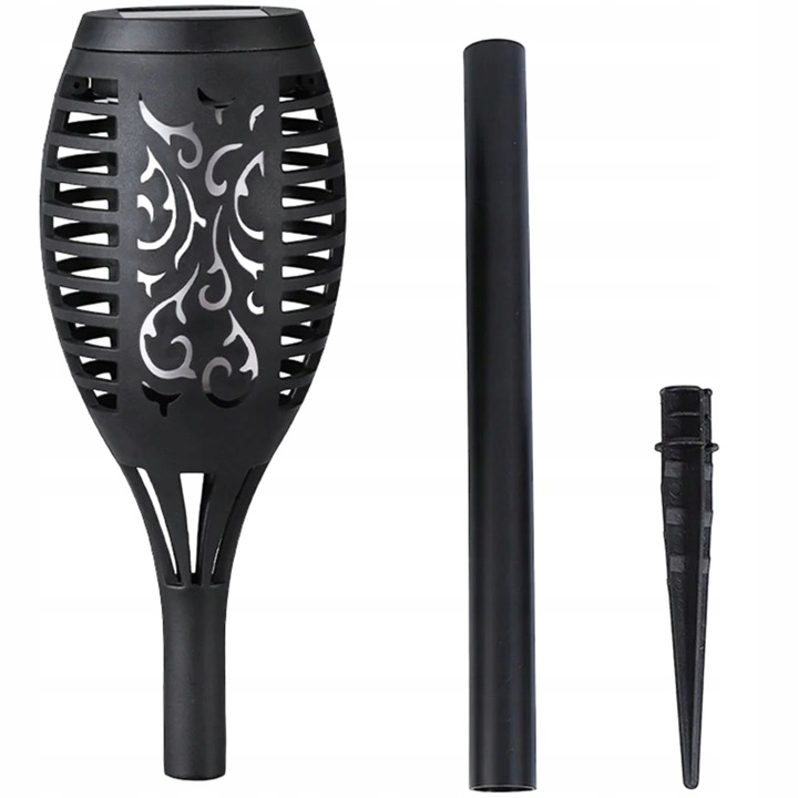 LAMPA SOLARNA POCHODNIA LAMPKI SOLARNE DO OGRODU OGRODOWE LED 4 SZTUKI