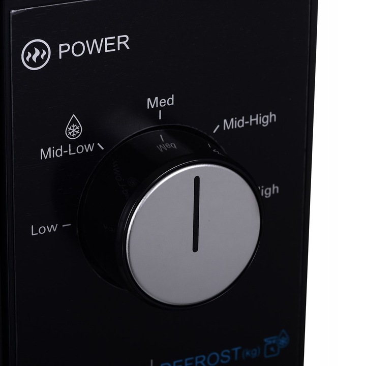 Kuchenka mikrofalowa wolnostojąca SHARP 800W 20L czarna