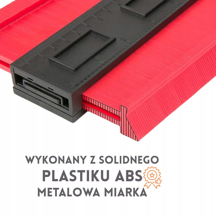 WZORNIK Konturów - Remontowy SZABLON Wykrojnik XL Znacznik do