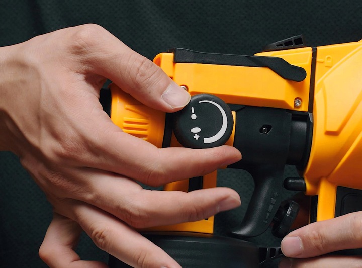 PISTOLET MALARSKI AGREGAT DO MALOWANIA ŚCIAN 3DYSZE 80 DIN ZESTAW XXL