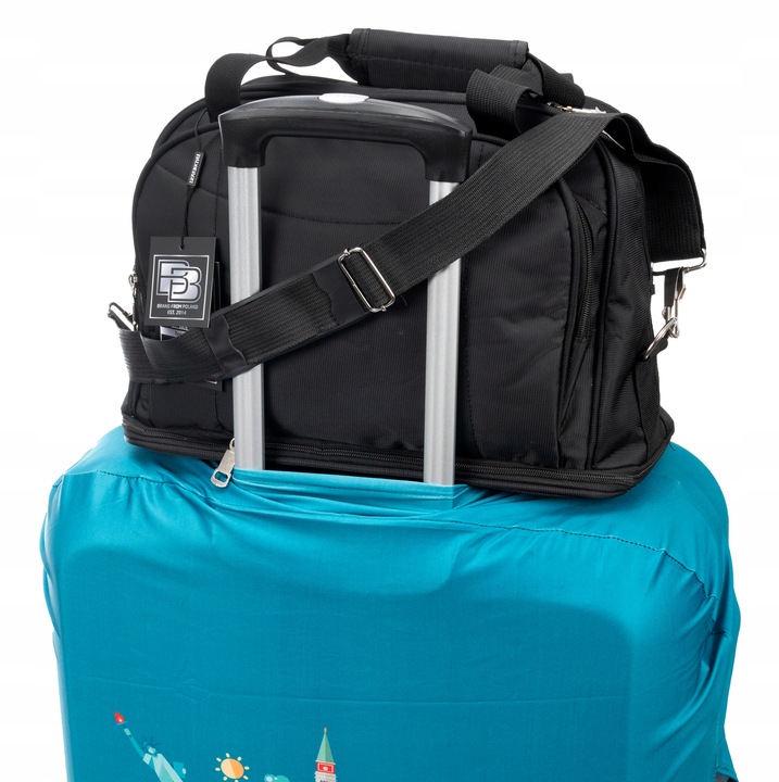 Torba PODRÓŻNA Sportowa A4 Do Samolotu BAGAŻ Podręczny Kabinowy Pojemna 22L