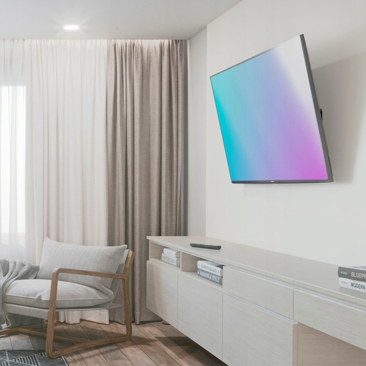 Mocny UCHWYT DO TELEWIZORA do 75" Hama LCD/LED VESA 600X400 uchylny