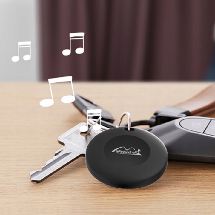 Lokalizator GPS Mini Do Kluczy Auta Kota Roweru Psa Czarny Android +