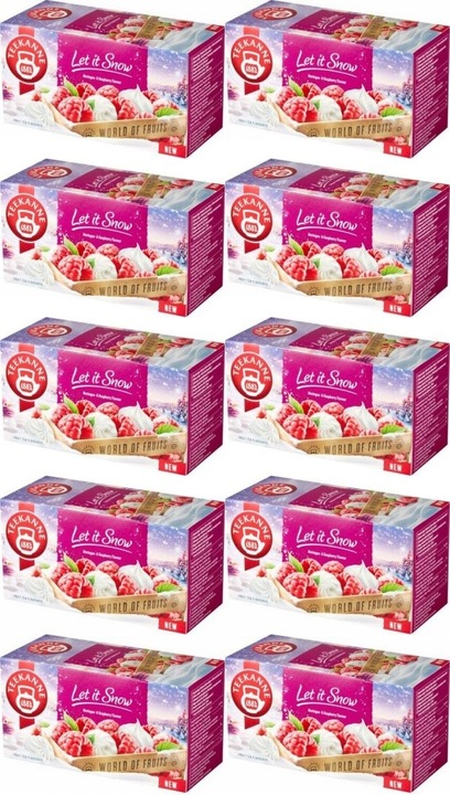 TEEKANNE HERBATA OWOCOWA LET IT SNOW 200T