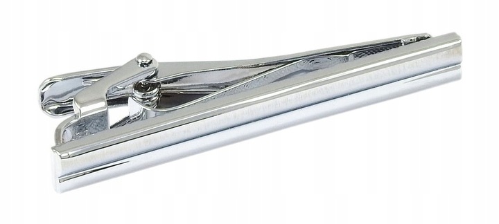 Srebrna Elegancka spinka do krawata 5cm - ALTIES