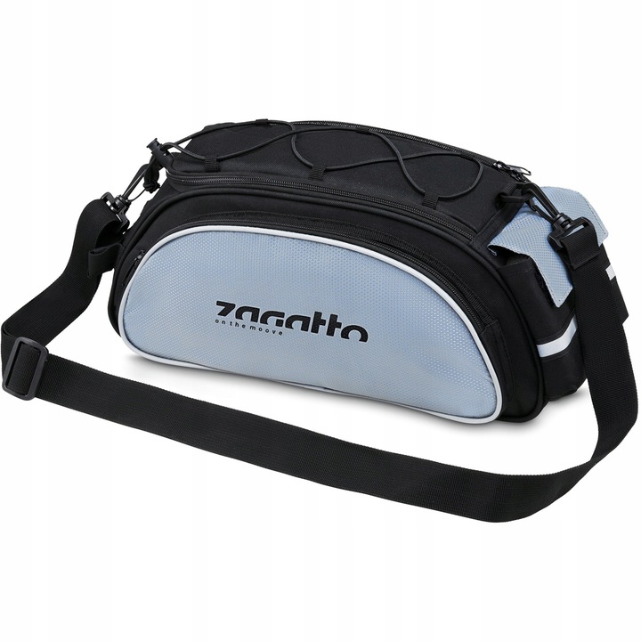 Torba rowerowa sakwa na bagażnik kufer pojemna torba na rower ZAGATTO