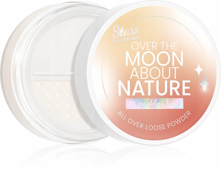 Stars from the stars OVER THE MOON naturalny puder sypki 01 Sparkling Beige