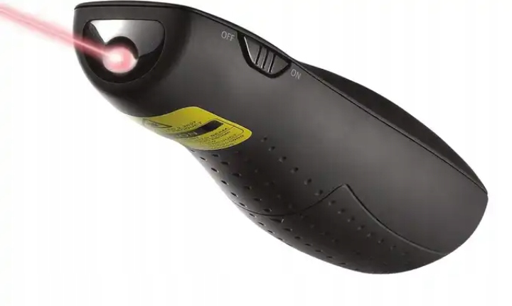 WSKAŹNIK PREZENTER LASEROWY PILOT BEZPRZEWODOWY DO PREZENTACJI LASER USB ZW