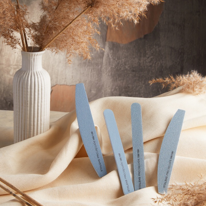 STALEKS Pilnik Łódka Do Paznokci Mineralny Expert 100/180 - 25 sztuk