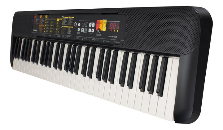 YAMAHA PSR-F52 KEYBOARD ORGANY DO NAUKI PULPIT ZASILACZ 5 OKTAW 61 KLAWISZY