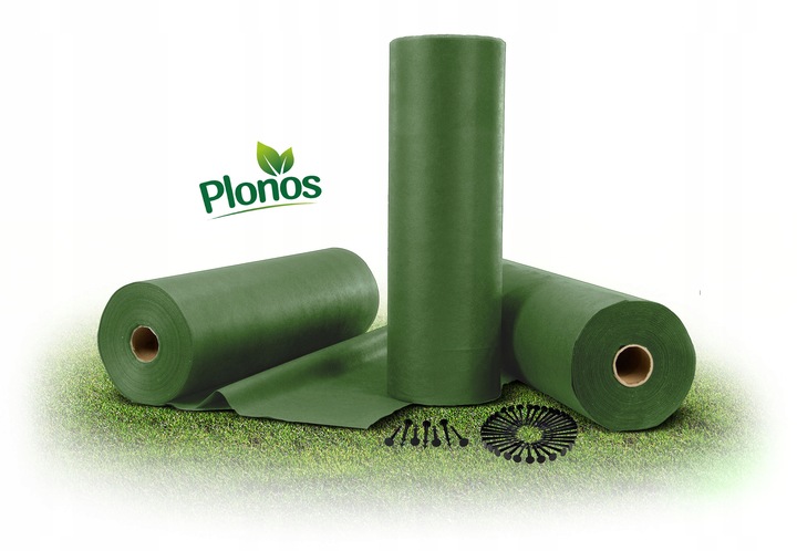 AGROWŁÓKNINA AGROTKANINA UV NA CHWASTY 1,6x100m + 100 SZPILEK