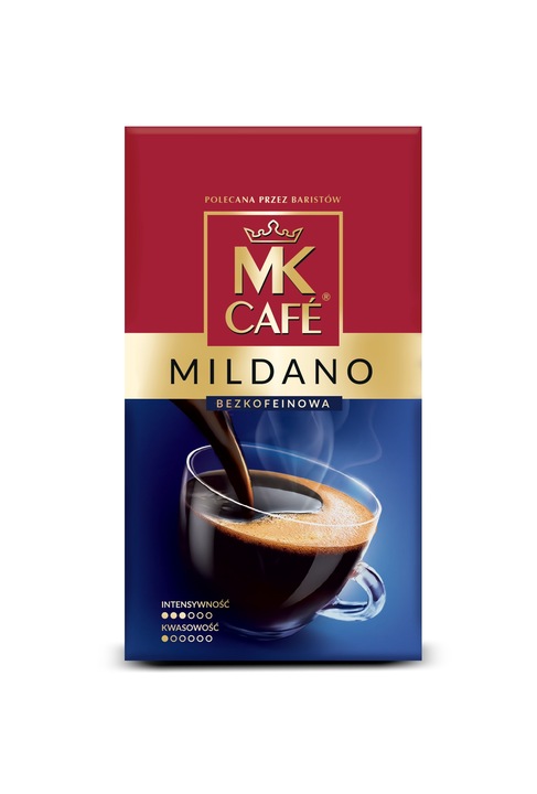 Kawa bezkofeinowa mielona MK Cafe Mildano 250 g x8