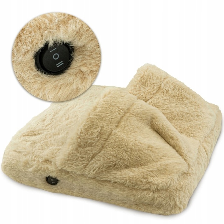 KAPCIE ELEKTRYCZNE DO STÓP OCIEPLACZ na DZIEŃ KOBIET dla żony