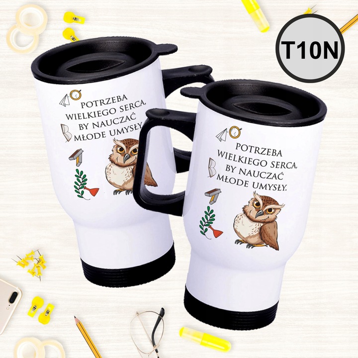 Personalizowany Kubek termiczny dla Wychowawcy Prezent na Dzień Nauczyciela