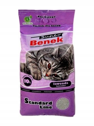 Super Benek Standard Lawenda 10L Active