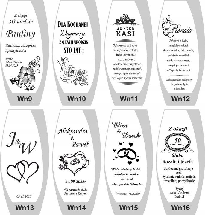 Wazon na kwiaty w pudełku z grawerem Prezent Dzień nauczyciela,