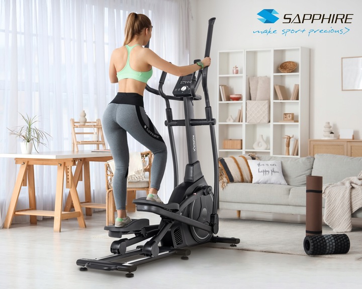 Orbi-trek TRENAŻER eliptyczny KONAX ELEKTROMAGNETYCZNY APLIKACJE do 150KG