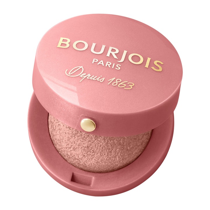 BOURJOIS Little Round Pot Prasowany Róż do policzków 2,5g 95 Rose de Jaspe