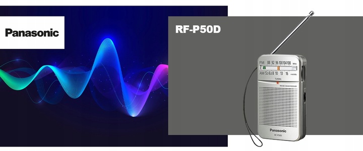 Panasonic RF-P50D Radio przenośne Kieszonkowe