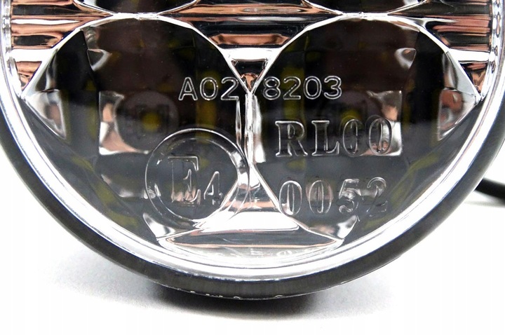 ŚWIATŁA DO JAZDY DZIENNEJ LED DZIENNE OKRĄGŁE DRL 510 HP AMIO 12V / 24V +GR