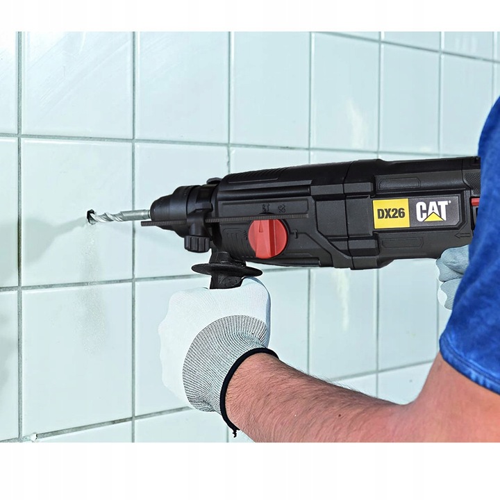 Młotowiertarka CAT DX26 SDS-Plus 800W 3J 26mm 4w1
