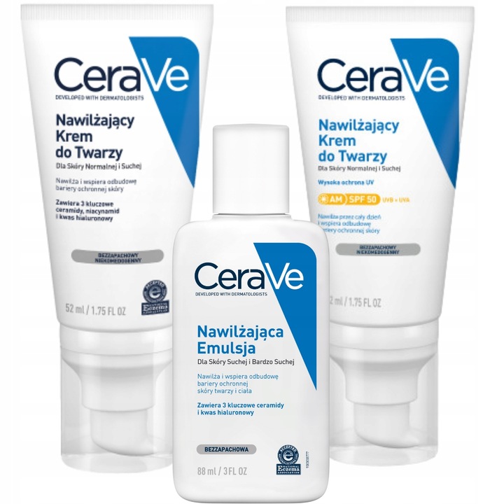 Cerave krem nawilżający SPF 50 na dzień 52 ml