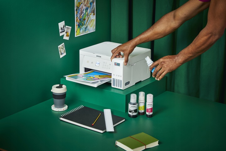 Drukarka Epson EcoTank Urządzenie 3w1 Skaner Druk KOLOR DUPLEX WIFI + TUSZE