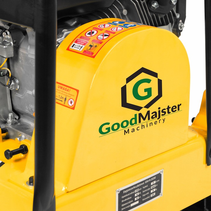 ZAGĘSZCZARKA gruntu UBIJAK GMM silnik RATO 7KM 98kg GoodMajster + MATA OLEJ