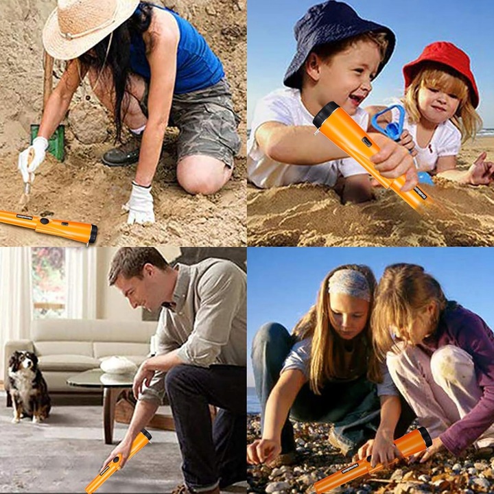 Wykrywacz Metali Ręczny GP POINTER Detektor Metalu Monet Złota z Latarką