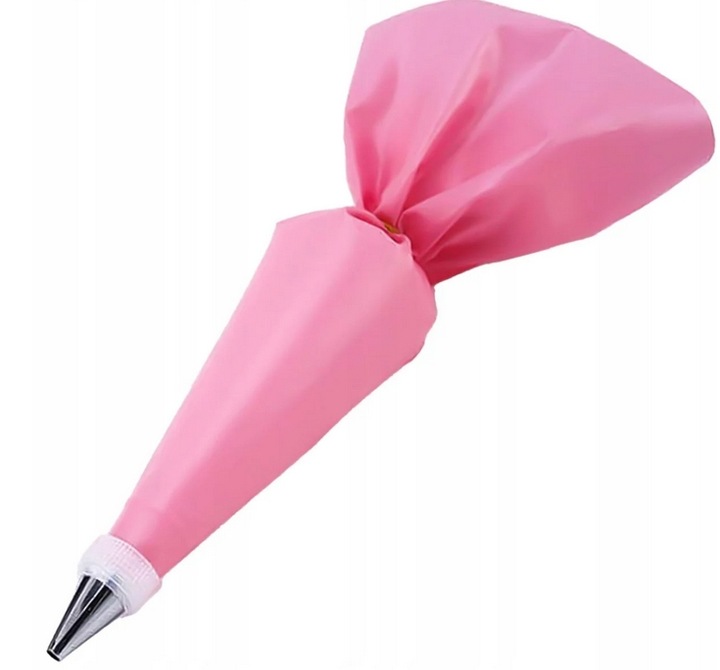 Tylki Cukiernicze 2x RĘKAW CUKIERNICZY DEKORATOR TORTÓW Skrobka Tortu 24 el