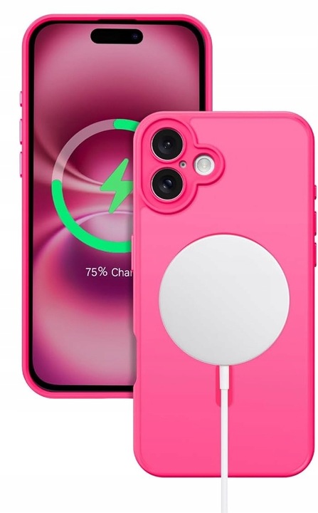 Etui do iPhone 16 WZMACNIANE 360° MATOWE MATT Case + 2szt SZKŁO