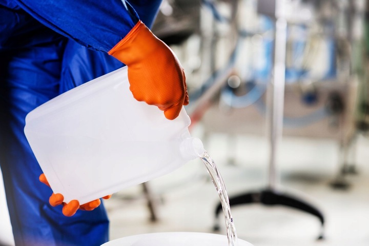 Rękawice nitrylowe Mercator gogrip orange L 50 szt