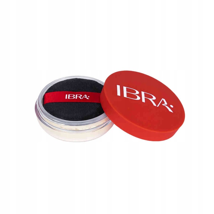 IBRA Makeup Sypki Puder Transparentny nr 1 12g