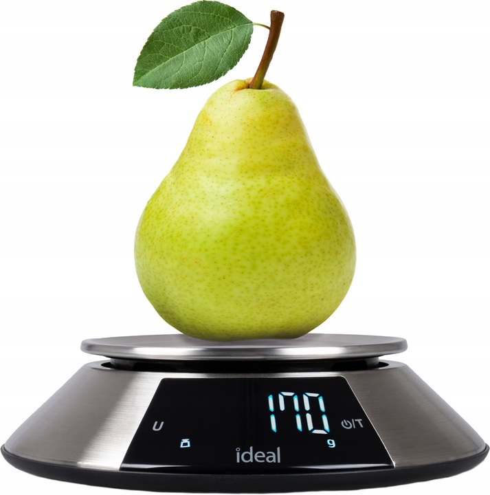 Waga kuchenna IDEAL elektroniczna z MISKĄ PRECYZYJNA DOTYKOWY PANEL