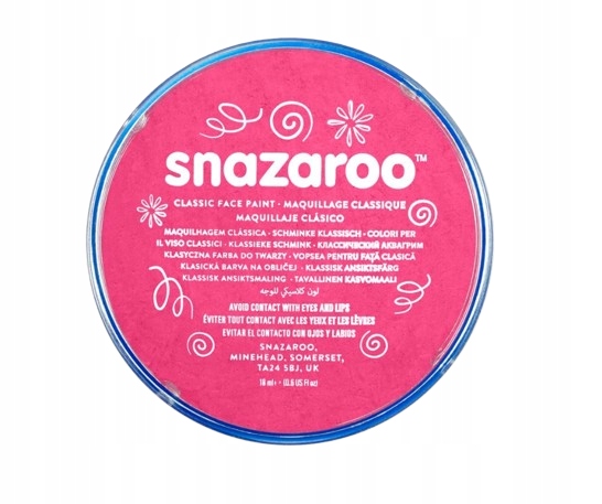 Farba do twarzy 18 ml fuksja Snazaroo 1118599