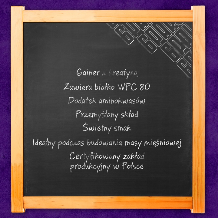 MASS PAK 1KG GAINER COMPLEX BIAŁKO KREATYNA MASA