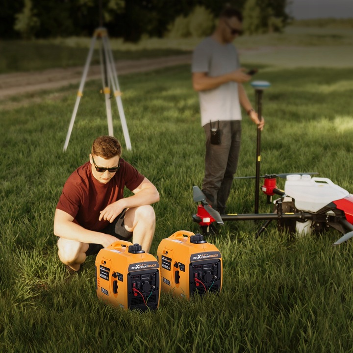 1.2KW Agregat Prądotwórczy Inwertorowy Cichy Generator 11.5kg 58dB