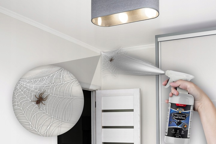 SPRAY OPRYSK PŁYN AEROZOL ŚRODEK NA PAJĄKI ROZTOCZA MIKROKAPSUŁKOWY NO