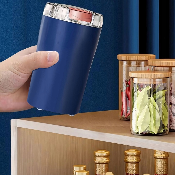 MŁYNEK DO MIELENIA KAWY ORZECHÓW PRZYPRAW ELEKTRYCZNY WYDAJNY MOCNY