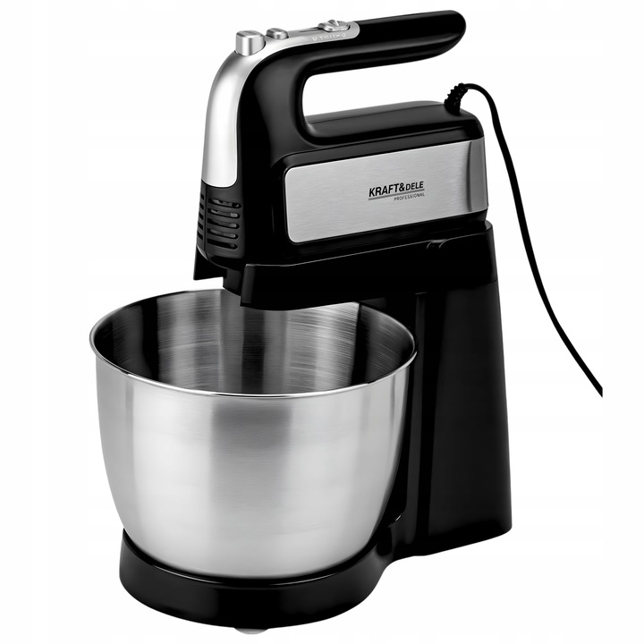 MIKSER Z MISĄ RĘCZNY WIELOFUNKCYJNY ROBOT KUCHENNY 1000W TURBO 5