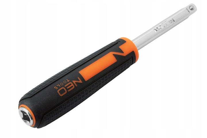 NEO 10-004 ZESTAW KOMPLET KLUCZE NASADOWE 1/4'' 46el CRV NASADKI TORX BITY