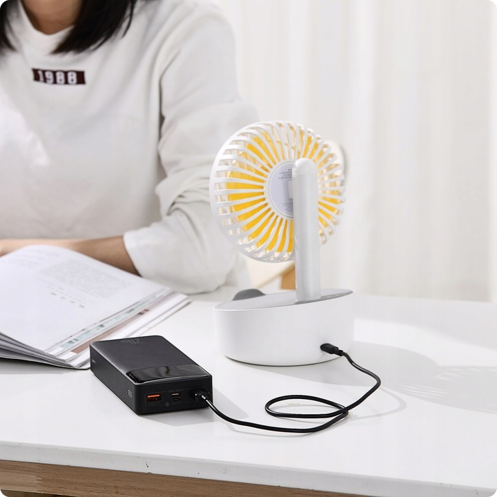 SZYBKI POWERBANK BASEUS 20000MAH 20W PD 3x USB USB-C 3A QC 3.0 BEZPIECZNY