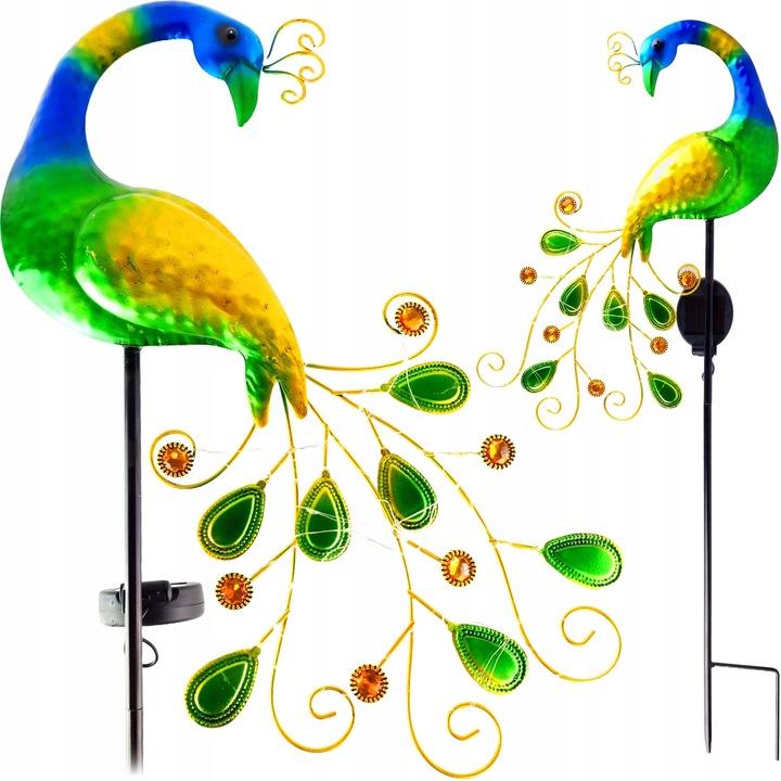 LAMPA PAW SOLARNY ŚWIECĄCĄ LED OZDOBA SOLARNA SOLAR OGRÓD LAMPKA WBIJANA