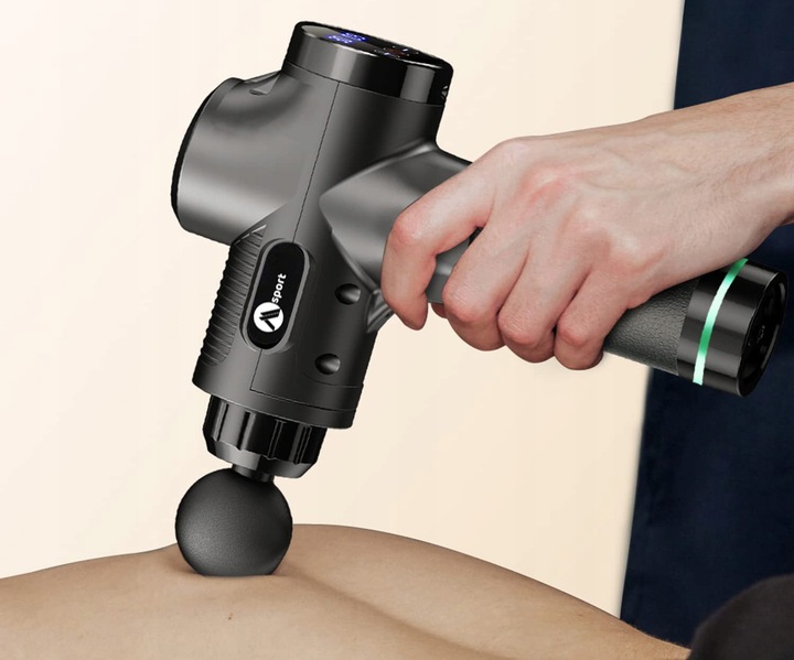 PISTOLET DO MASAŻU MOCNY MASAŻER GUN MSPORT PRO 3
